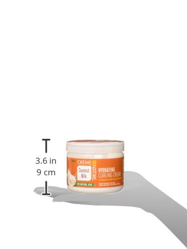 Creme of Nature Hydrating Curling Cream, Coconut Milk Detangling and Conditioning Formula for Normal Hair, 11.5 Oz - Image 4
