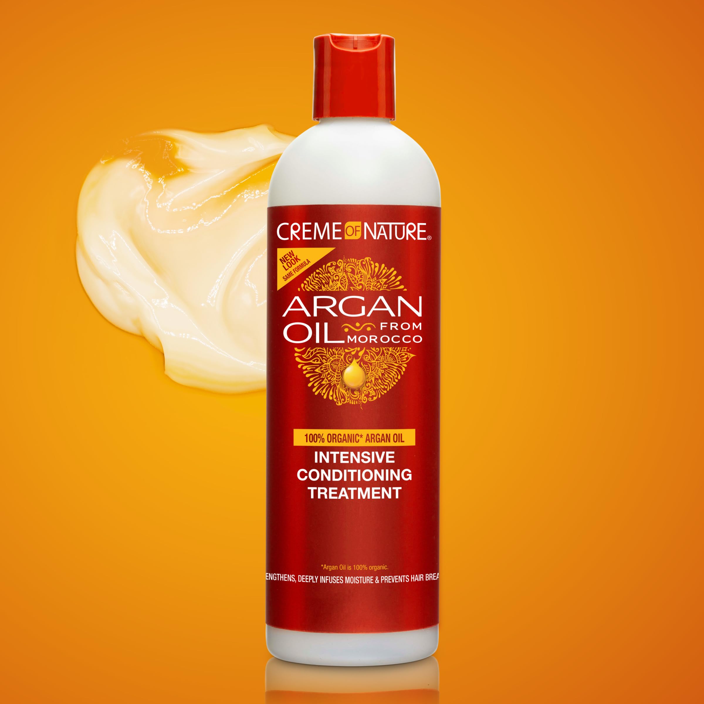 Creme of Nature Intensive Conditioning Treatment, Strengthens & Deeply Infuses Moisture, Prevents Breakage, Infused with 100% Organic Argan Oil, 12 oz - Image 9